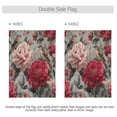 thumbnail image 4 of 28x40 inch Double-Sided Garden Flags Banners Vibrant Outdoor Decor for House Patio Outdoor Pink and Red Peonies, 4 of 6