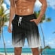 thumbnail image 2 of Pantalones Cortos Casuales para Hombre Imprimir con Bolsillos Pantalones de Playa de Cintura Elástica, Pantalones Cortos de Cintura Elástica para Hombre, 2 of 9
