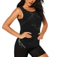 thumbnail image 2 of Easygdp Black Marble Texture Abstract Women's Workout Tank Top, Running Top, Hiking Shirt, Quick-Dry for Running, Yoga, Hiking - X-Large, 2 of 9