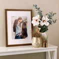 thumbnail image 4 of Gallery Walnut & Gold Trim Frame with Mat by Studio Decor, 4 of 6