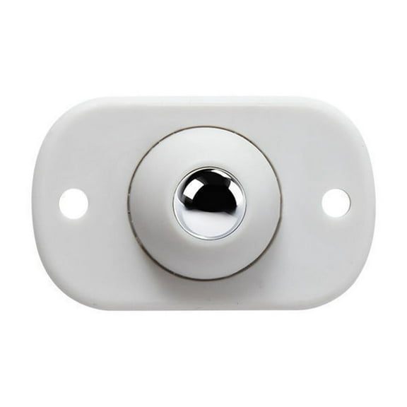 Jrocdr 4Pcs Self Caster Wheel Sticky Pulley 360 Rotation Sticky Swivel Heavy Duty Stainless Steel Furniture Movement Mini Sheet Metal Roller 3ft Office Mat for Hardwood Floor 45x53 Desk on Wheels