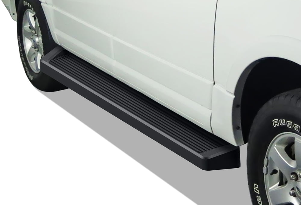 APS iBoard Black Running Boards Style Compatible with Ford Expedition