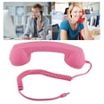 thumbnail image 1 of 3.5mm Retro Handset, Phone Receiver with HD Speaker and Microphone, Built in Microphone Vintage Style, Use with All Devices, Reduce Radiation, 1M Extension Cable Included, 1 of 7