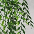 thumbnail image 3 of 2PCS Artificial Plants Lifelike Weeping Willow Fake Plant Home Decoration, 3 of 9