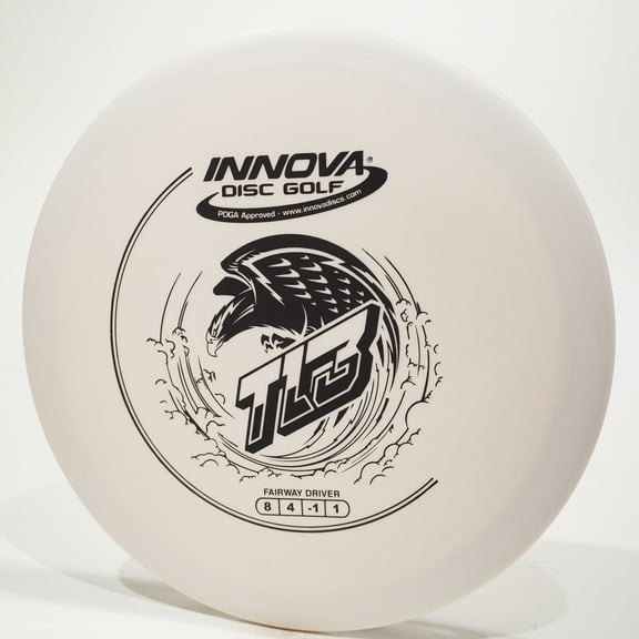 Innova DX TL3 Disc Golf Fairway Driver, Pick Color/Weight [Stamp & Exact Color May Vary] White 175-176 grams