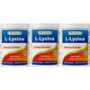 3 Pack Best Naturals Lysine 1 Lb (454g) Powder | 100% Pure