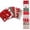 #J 8PCS 20x25cm, variant on Clearance! Christmas Cartoon Printed Cotton Fabric Bundle - Fabric Strips & Patches for Quilting Patchwork, Beginner Friendly DIY Sewing Practice Fabric for Xmas Holiday Crafts