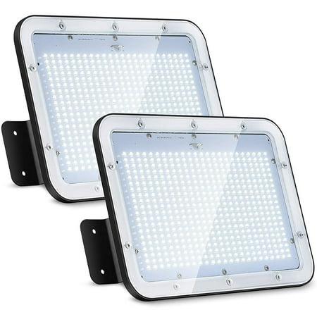 

Rosnek LED Flood Light Street Light Outdoor Wall Lamp Waterproof 30W/60W/100W Security Spotlight for Christmas Halloween Yard Garden Playground Lighting 1/2Pcs
