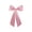 Pink, variant on 2026 Christmas Indoor Home Decor 106x66cm Long Cute Fabric Large Bow Decor With Hanging Ribbon Multi-Color Big Bow Ornament For Curtain Tieback Door Wreath Wall Birthday Party