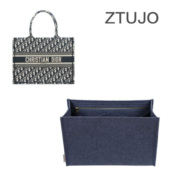 PREMIUM HIGH END VERSION OF PURSE ORGANIZER SPECIALLY FOR DIOR Book Tote Mini / New Small Size / Medium / Large
