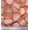 Dark Peach Orange, variant on Soimoi Cotton Duck Fabric Shells Ocean Printed Fabric 1 Yard 56 Inch Wide