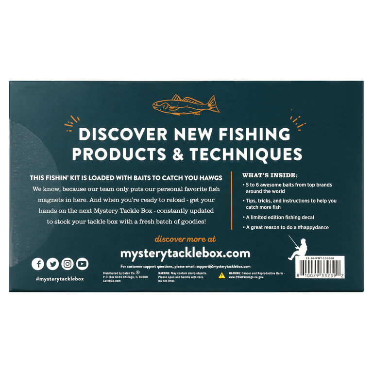 Mystery Tackle Box Fishing Kit Saltwater 