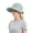 Green, variant on Women Sun Hat Wide Brim UPF 50+ UV Protection, Zip-Off Convertible Ponytail Visor Hat, Foldable Beach Hat for Hiking Golf Travel Vacation Outdoor (Green)
