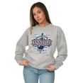 thumbnail image 4 of Tennessee TN Volunteer State Guitar Sweatshirt for Men or Women Brisco Brands X, 4 of 6