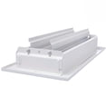 thumbnail image 2 of Sierra Grates 2 Way Sidewall & Ceiling Register - 6 inch X 14 inch Glacier White, 2 of 6