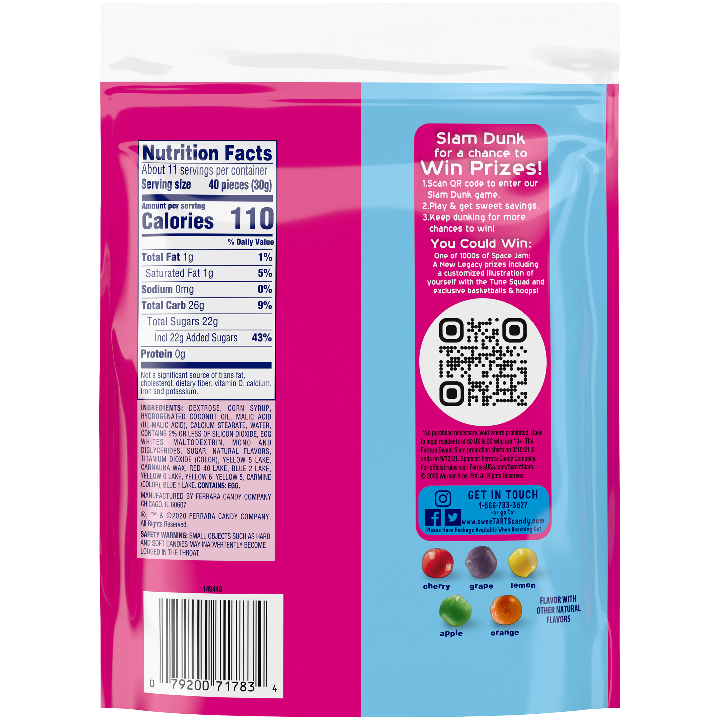 SweeTARTS Mini Chewy Candy, Mixed Fruit Flavored, 12 oz - image 3 of 7