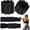 black, variant on Adjustable Ankle & Wrist Weights for Women – 2 lb Set (1 lb Each) – Wearable for Pilates, Walking, Yoga, Dance, Barre & Home Gym Angivlga