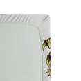 thumbnail image 2 of Ambesonne Dragon Fitted Sheet, Traditional Astrology Art, Queen Size, Yellow and White, 2 of 2