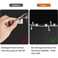 thumbnail image 5 of 50 Pieces, Light Clips for Outdoor String Lights - Galvanized Metal Gutter Hooks, Christmas Lights, Hanging Clips, Light Hooks, 5 of 5