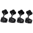 thumbnail image 2 of 4R Black Electric Bass Tuners Machine Heads Tuning Pegs Keys Set, 2 of 9