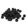 thumbnail image 4 of Flat Rubber Ring Sealing Grommet Wiring Gasket Black 5mm Inner Dia 50pcs, 4 of 4