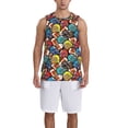 thumbnail image 6 of Rocae American Football for Men's Basketball Jersey Lightweight and Breathable Athletic Tank Top,Quick-Drying Sports Jersey 4X-Large, 6 of 9