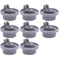 thumbnail image 1 of 8 Wheels For Siemens Bosch Beko Neff Dishwasher Universal Lower Basket Wheels, 1 of 3