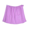 thumbnail image 3 of Toalla de baño de microfibra para mujer, vestido envolvente de ducha de secado rápido para Spa, color morado, 3 of 6