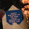 thumbnail image 3 of Artery8 Lucky From Most Beautiful Perfect Wife Funny For Him Husband Birthday Card, 3 of 3