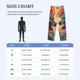 thumbnail image 4 of Balery Colorful Wave Dragon Head Pantalones de pijama para hombre, pijama ultraligero, pantalón de descanso-3X-Large, 4 of 6