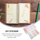 thumbnail image 2 of Scrapbooking Stickers Ribbon Shape for Albums Envelopes Assorted Color Pvc Self Adhesive 7Pcs, 2 of 4