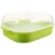 thumbnail image 3 of 1 vaporera para bollos al vapor, horno microondas, caja especial, vaporera de cocina, se calienta para la cocina (verde), 3 of 6
