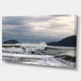 thumbnail image 2 of Waves in Lerici Beach Italy - Impression sur Toile Paysage Marin, 2 of 3