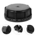 thumbnail image 3 of MasteelfCA 6pcs Gas Can Caps Gas Can Coarse Thread Caps Gasoline Cans Replacement Lids, 3 of 9