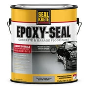 (2 pack) Slate Gray, Seal Krete Epoxy-Seal Concrete and Garage Floor Paint-317395, Gallon