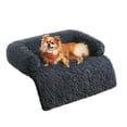thumbnail image 1 of Cama para Perros Feandrea Gris Oscuro Tela de Felpa para Perros Pequeños y Medianos, 1 of 7