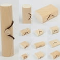 thumbnail image 3 of Wooden storage boxes Ring Boxes Jewelry Organizer Craft Boxes Curved Gift Boxes, 3 of 5
