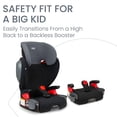 thumbnail image 2 of Britax Highpoint Backless Belt-Positioning Booster Seat, SafeWash Black Ombre, 2 of 5