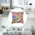 thumbnail image 5 of nygtbtfer Throw Pillow Covers Cases Set of 2 Accent Pillow Covers with Soft Chenille Decorative for Couch Bed Living Room Outdoor Flowers and Birds White, 5 of 7