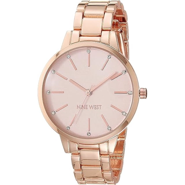 Reloj de mujer Nine West rosa dorado 36mm cuarzo