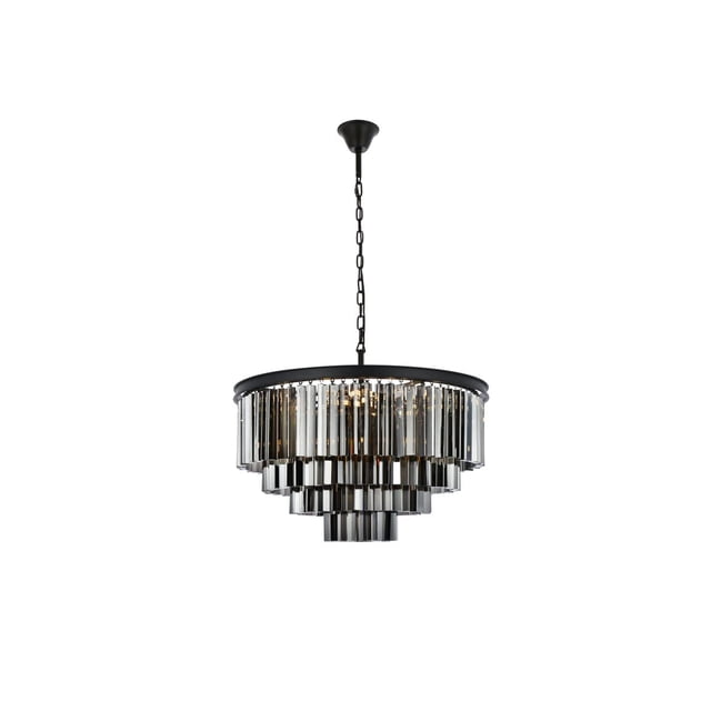 Elegant Lighting Sydney 32" 8 Light Royal Crystal Chandelier