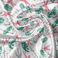 thumbnail image 7 of Ambesonne Anchors Valance & Curtain, Tropical Monstera Print, 55"x24", Pastel Pink Sea Green, 7 of 7