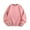 Pink, variant on TANYSU Men's Casual Long Sleeve Tops Shirt Round Neck Solid Color Fashion Sweatshirt O-Neck Pullover Tops Leisure Male Sports Athletic Dailywear