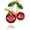 Bee, variant on Rhinestone Cute Cherry Fruit Brooch Pin for Women Gold Plated Red Enamel Cherry Brooches Lapel Pins Dainty Dress Accessories Jewelry Gift