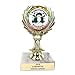 thumbnail image 4 of SHOP AWARDS AND GIFTS I Graduated from Preschool Trophy with Custom Plate, Engravable Customizable Personalized Student Award, 5-1/4 Inch, 4 of 4