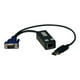 Tripp Lite USB Single Server Interface Unit Virtual Media KVM Switch HD15 USB RJ45 TAA - Extenseur KVM - jusqu'à 98 Pieds – image 3 sur 6
