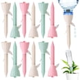 thumbnail image 1 of nipocaio 12 Pcs Irrigation Goutte à Goutte, Bouteille Goutte à Goutte Automatique Réglable, Vert, Rose, Blanc, 1 of 5