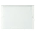 thumbnail image 2 of JAM Paper 13 Pocket Expanding File, Clear, 1/Pack, Letter Size, 9 x 13, 2 of 4
