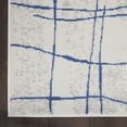 thumbnail image 3 of Nourison Whimsicle Contemporary Artistic Ivory Blue 2' x 3' Area Rug, (2' x 3'), 3 of 8