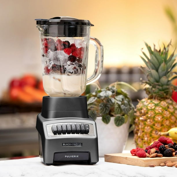 LICUADORA BLACK DECKER PULVERIX BL1140MX 12 VEL 1.5 LTS negro 4 Black Decker BL1140MBMX Walmart en linea